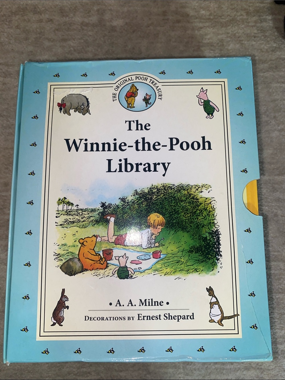 The Winnie-the-Pooh Library Hardcover  by A.A. Milne Ages 3+ POOH TREASURY